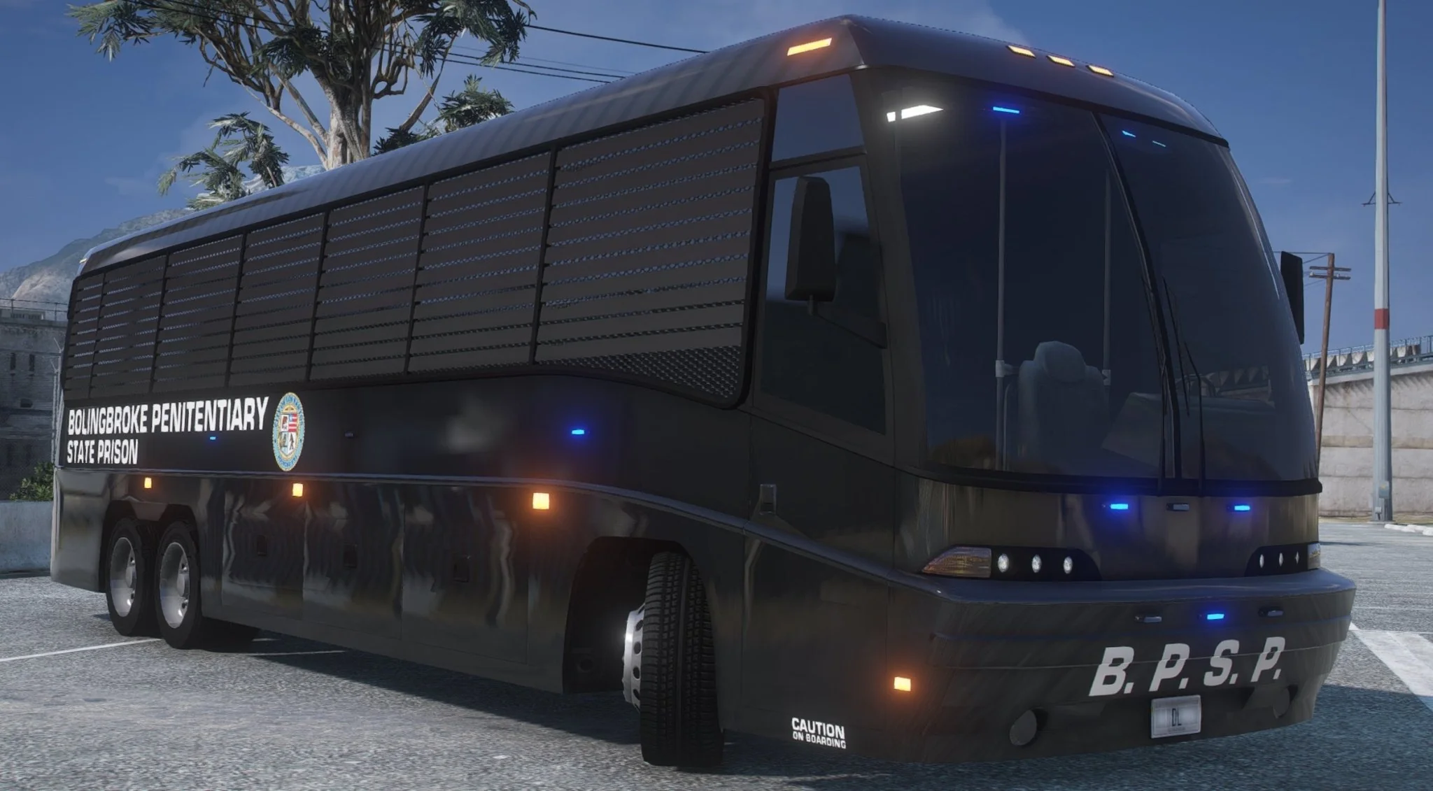 Dashound Coach Prison Bus | Template - Image 3