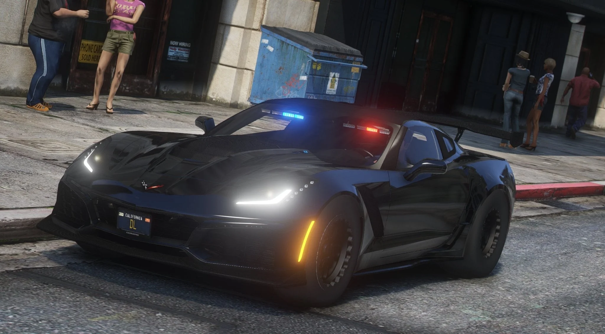 Chevrolet Corvette ZR1 2019 Unmarked Police - Image 3