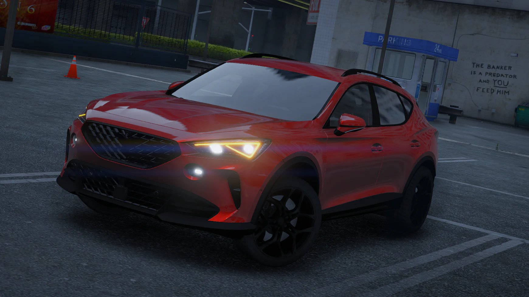 Cupra Formentor VZ5 2022 | Debadged | Template - Image 3