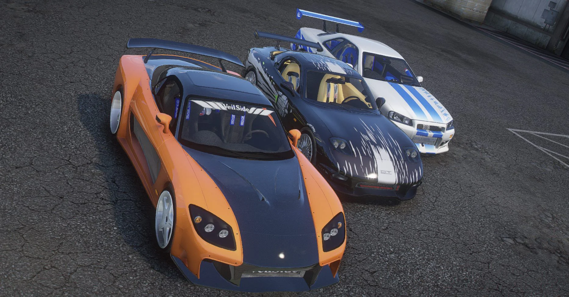 Debadged Fast and Furious Car Pack - Image 4