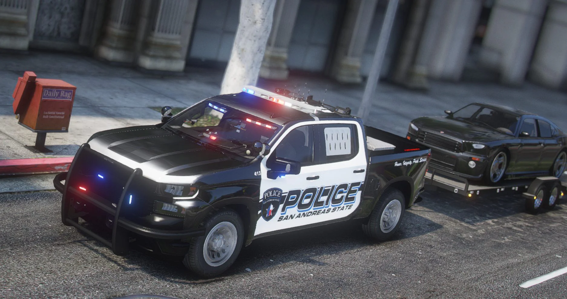 Debadged Police Pack | 15 Vehicles | Templates - Image 9