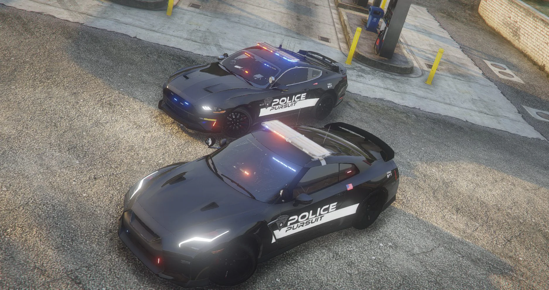Debadged Police Pursuit Car Pack | 10 Vehicles | Templates - Image 10