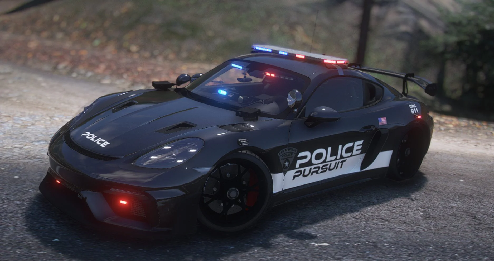 Debadged Police Pursuit Car Pack | 10 Vehicles | Templates - Image 2