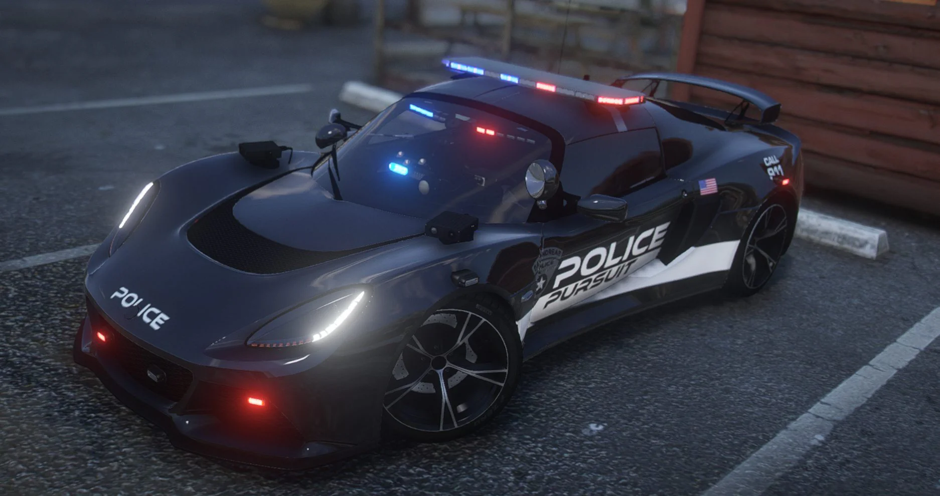 Debadged Police Pursuit Car Pack | 10 Vehicles | Templates - Image 8