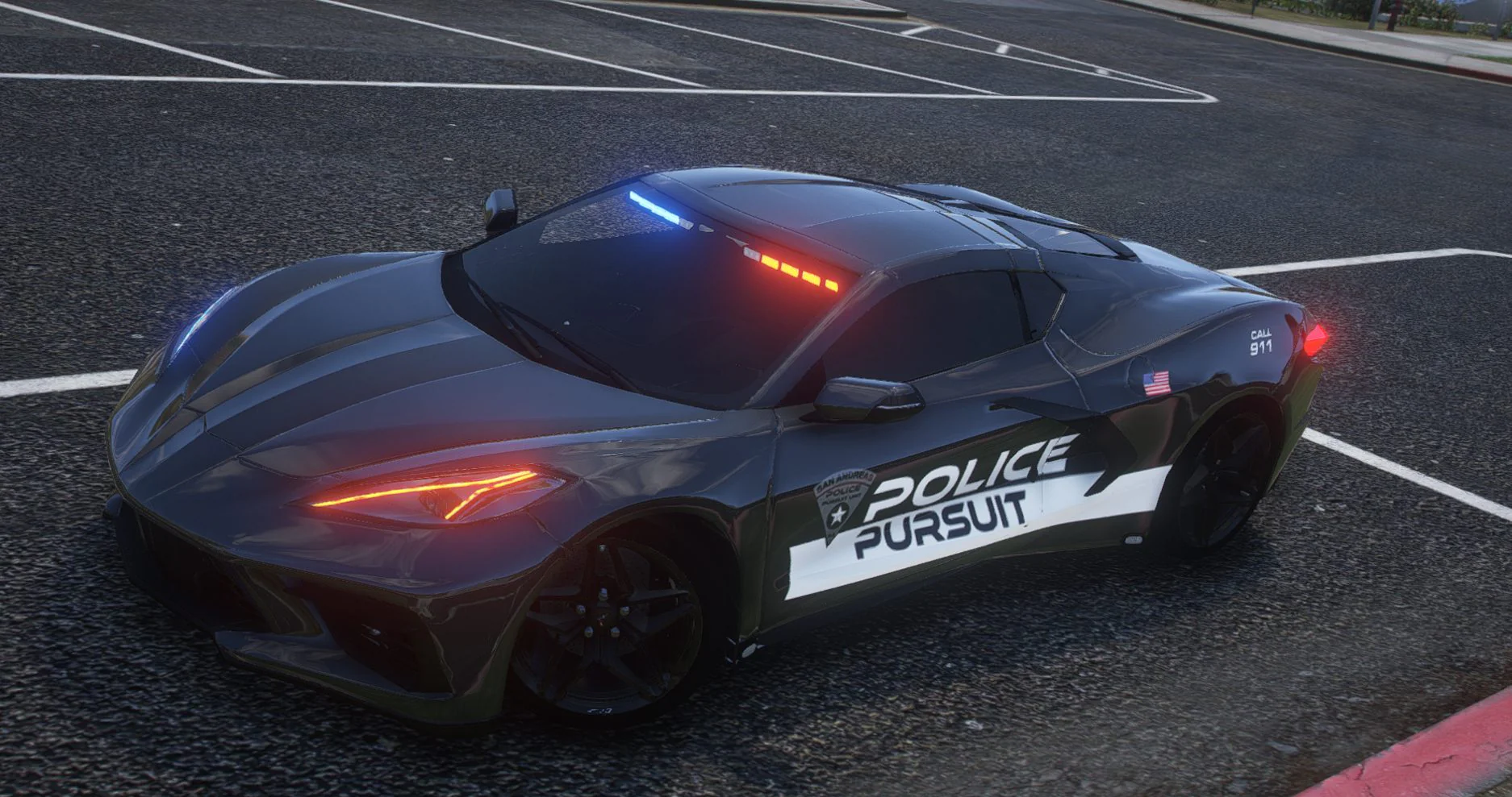 Debadged Police Pursuit Car Pack | 10 Vehicles | Templates - Image 9
