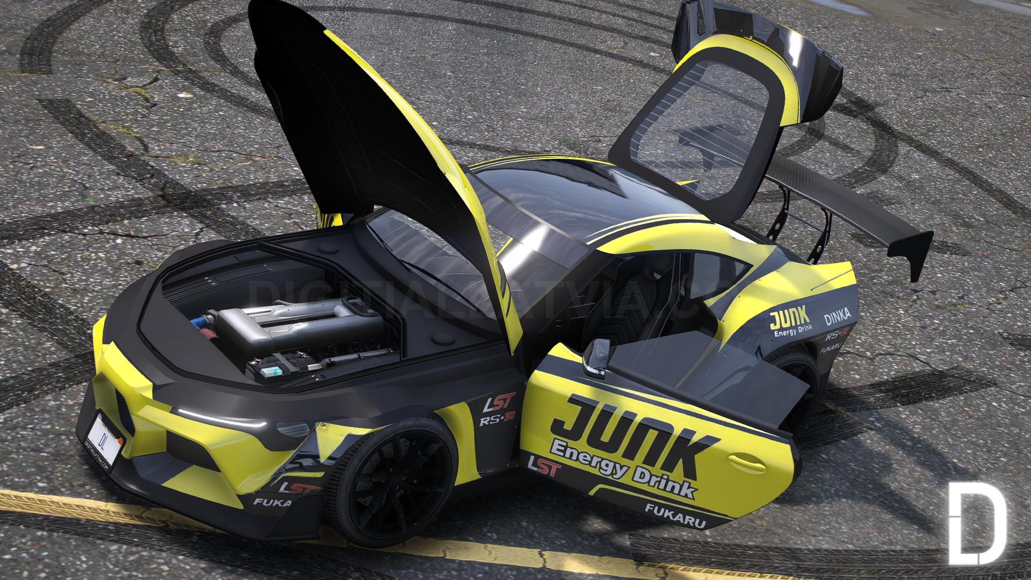 Dinka Jester RR Widebody Custom Drift | Tuning | Custom Sound | Template - Image 3