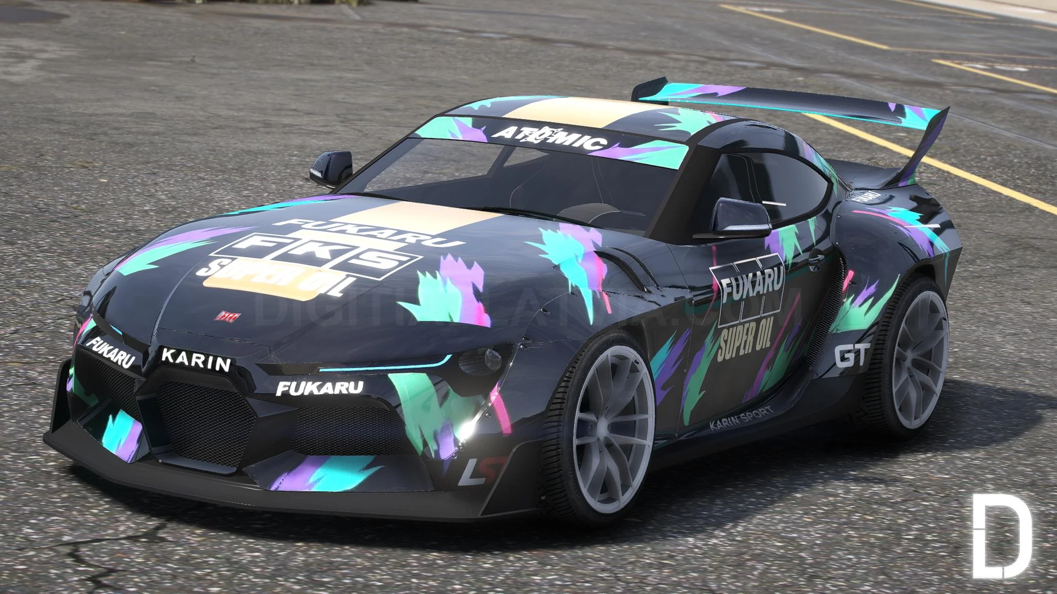 Dinka Jester RR Widebody Custom Drift | Tuning | Custom Sound | Template - Image 4