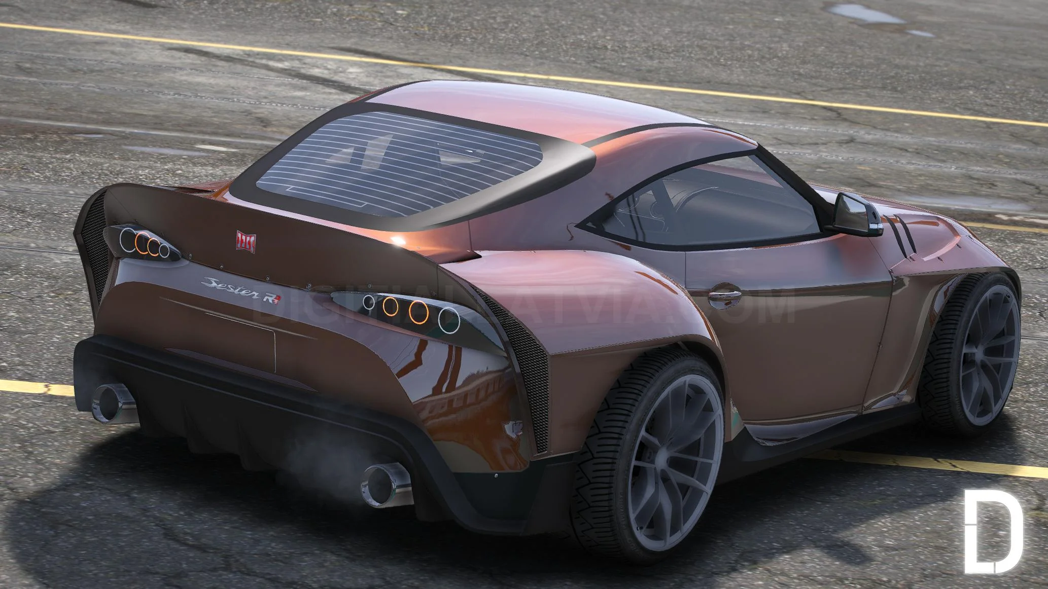 Dinka Jester RR Widebody Custom Drift | Tuning | Custom Sound | Template - Image 9