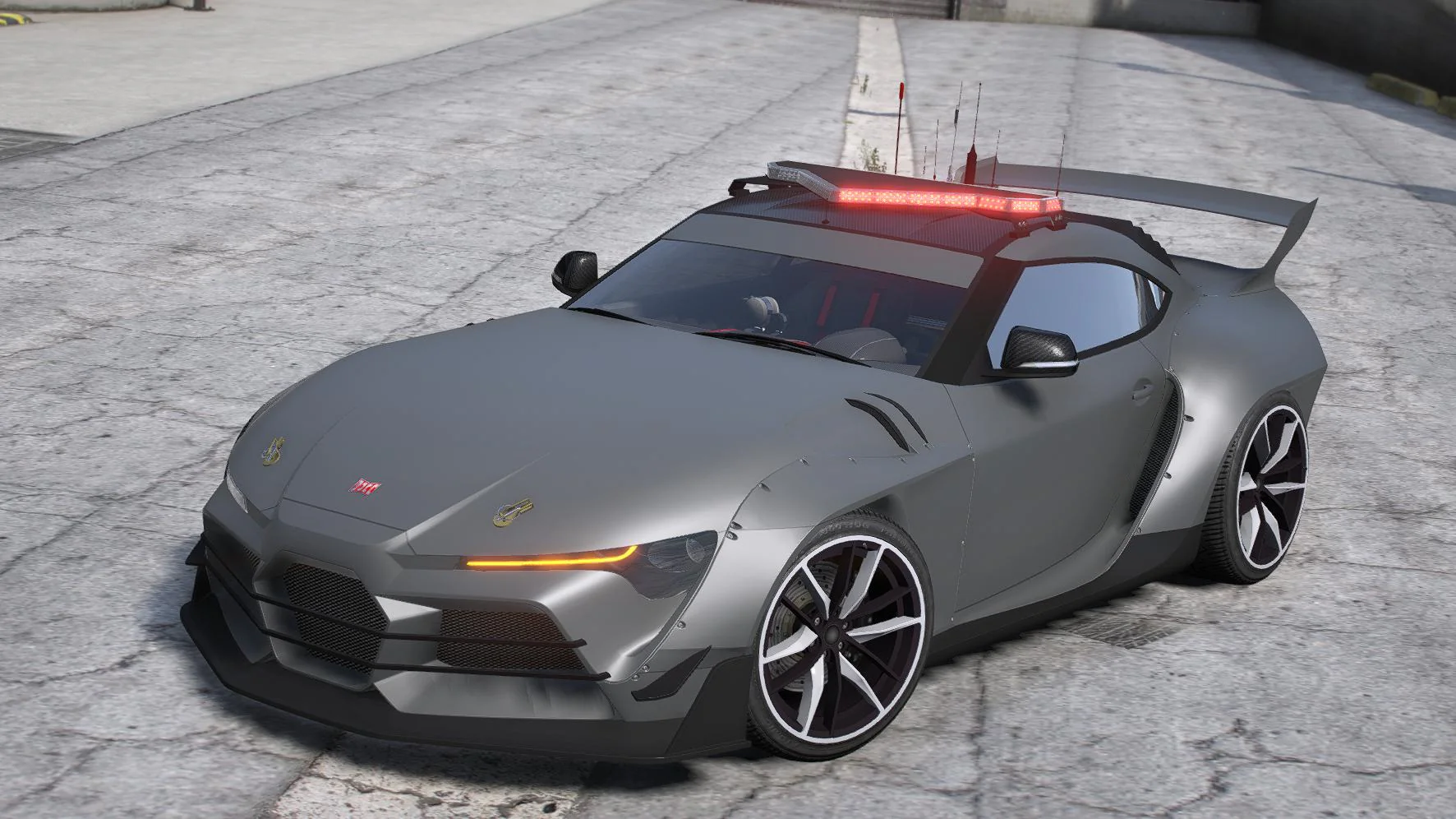Dinka Jester RR Widebody Police Custom | Tuning | Template - Image 4