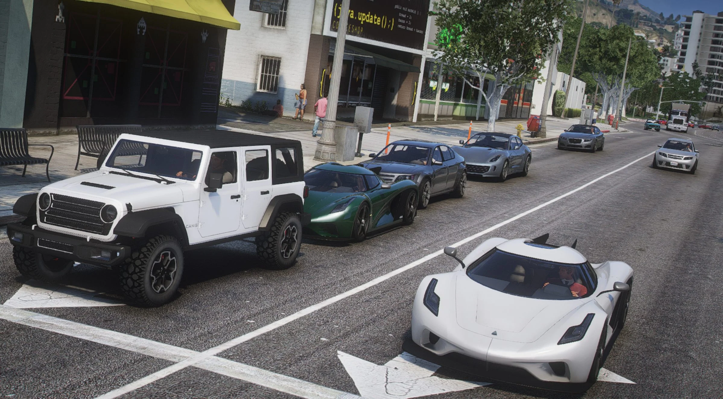 DLC Cars in Traffic - Image 4