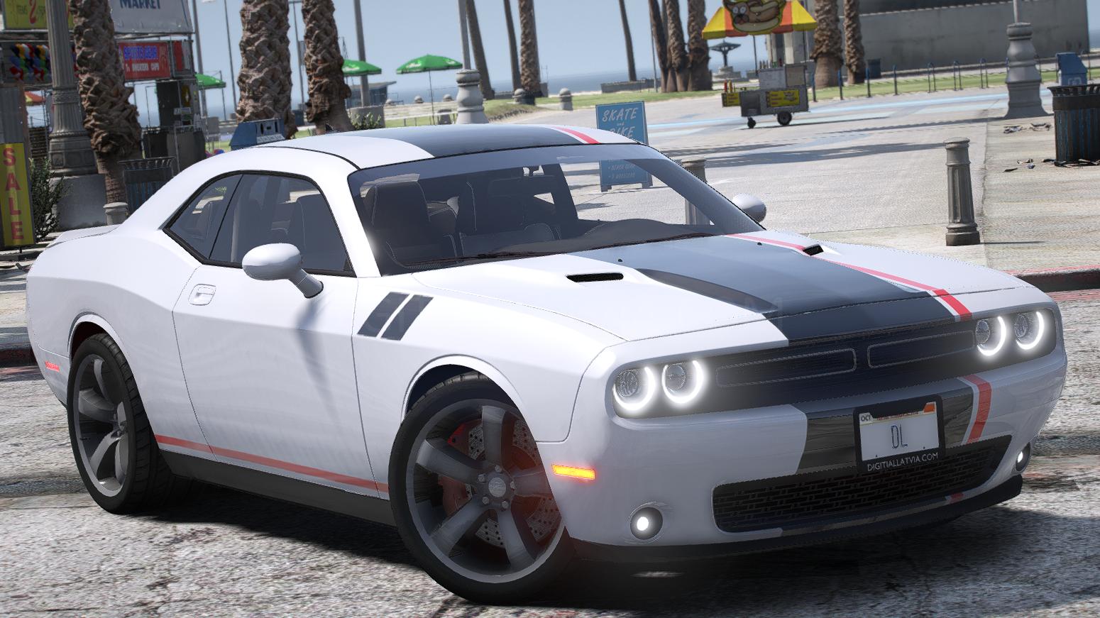 Dodge Challenger 2016 | Debadged | Tuning | Template