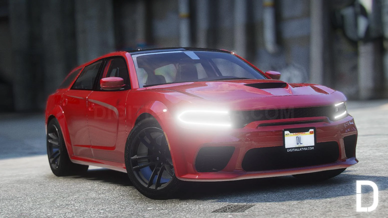 Dodge Charger Magnum Hellcat 2021 | Debadged