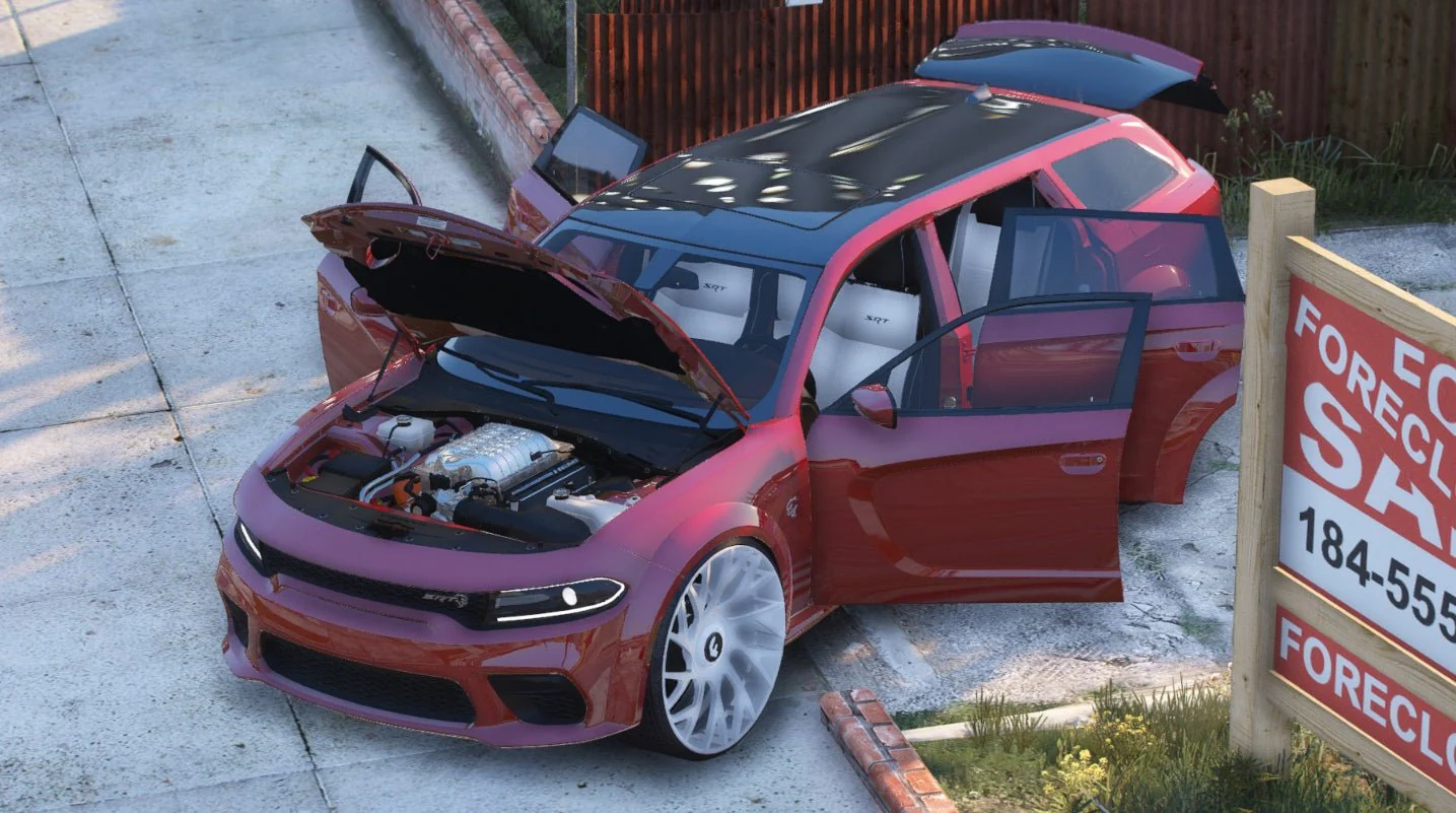 Dodge Charger Magnum Hellcat Donk - Image 3