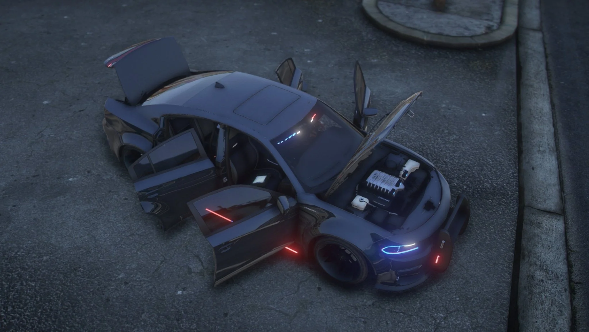 Dodge Charger SRT Hellcat Unmarked Police - Image 3