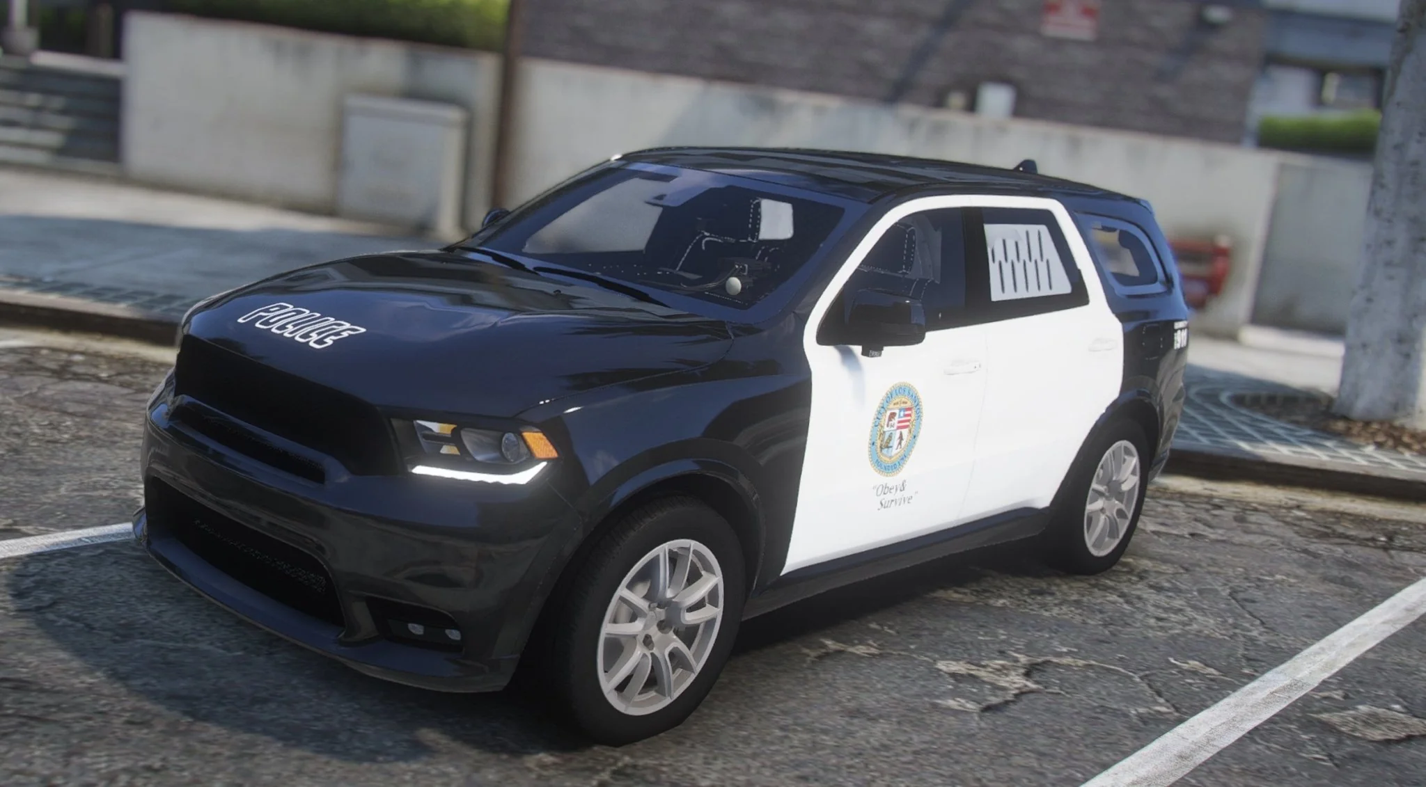 Dodge Durango LSPD | Debadged | Template - Image 6