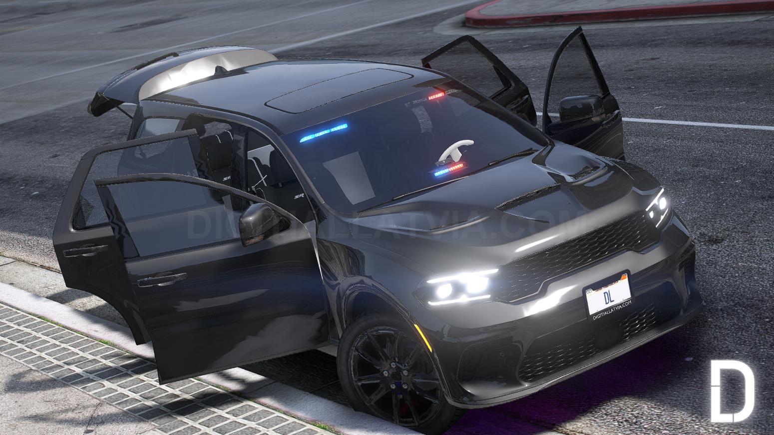 Dodge Durango Police Unmarked 2021 | Debadged - Image 3