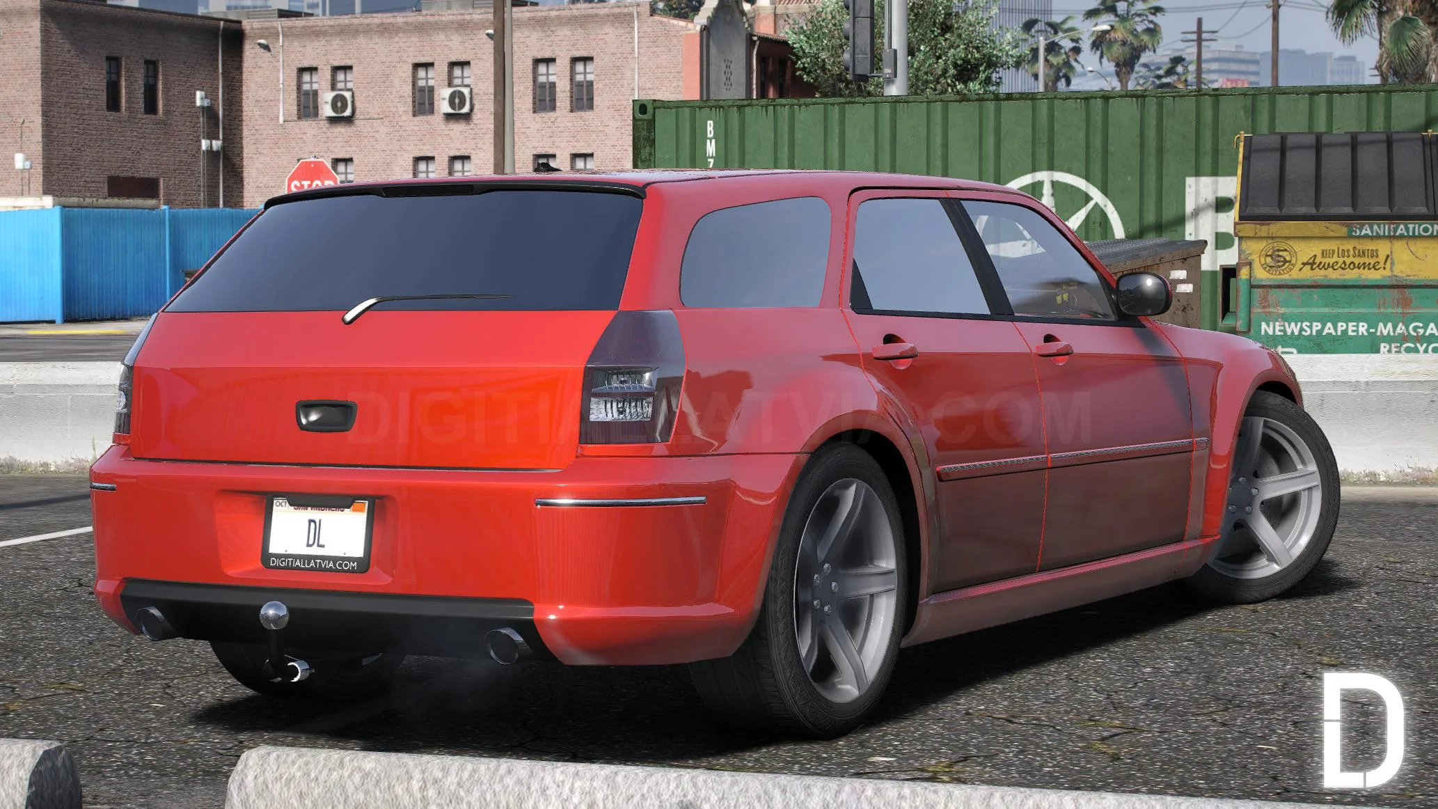 Dodge Magnum SRT8 2008 | Debadged - Image 2