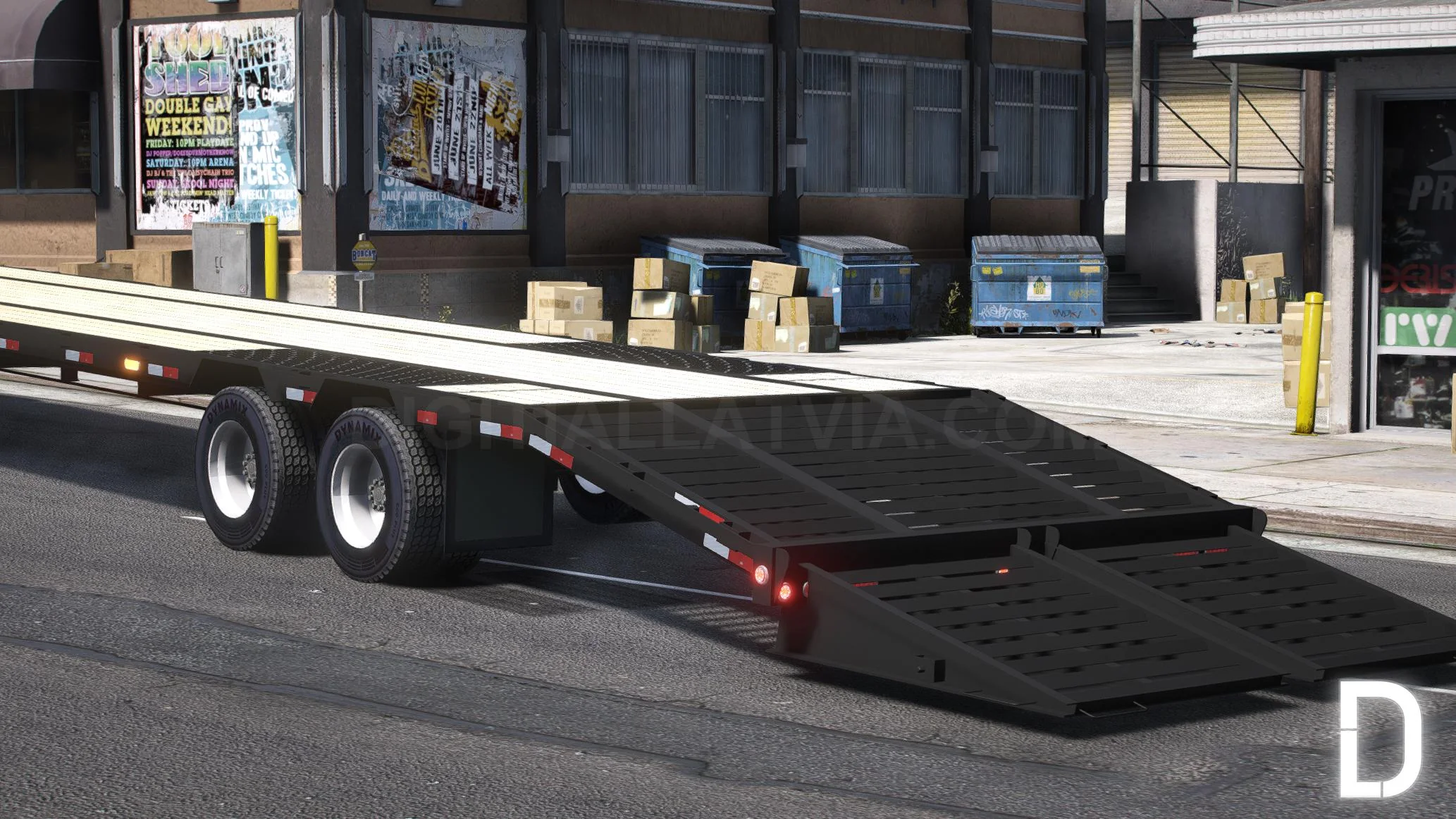 Dodge Ram 3500 HD Truck + Trailer | Debadged - Image 3