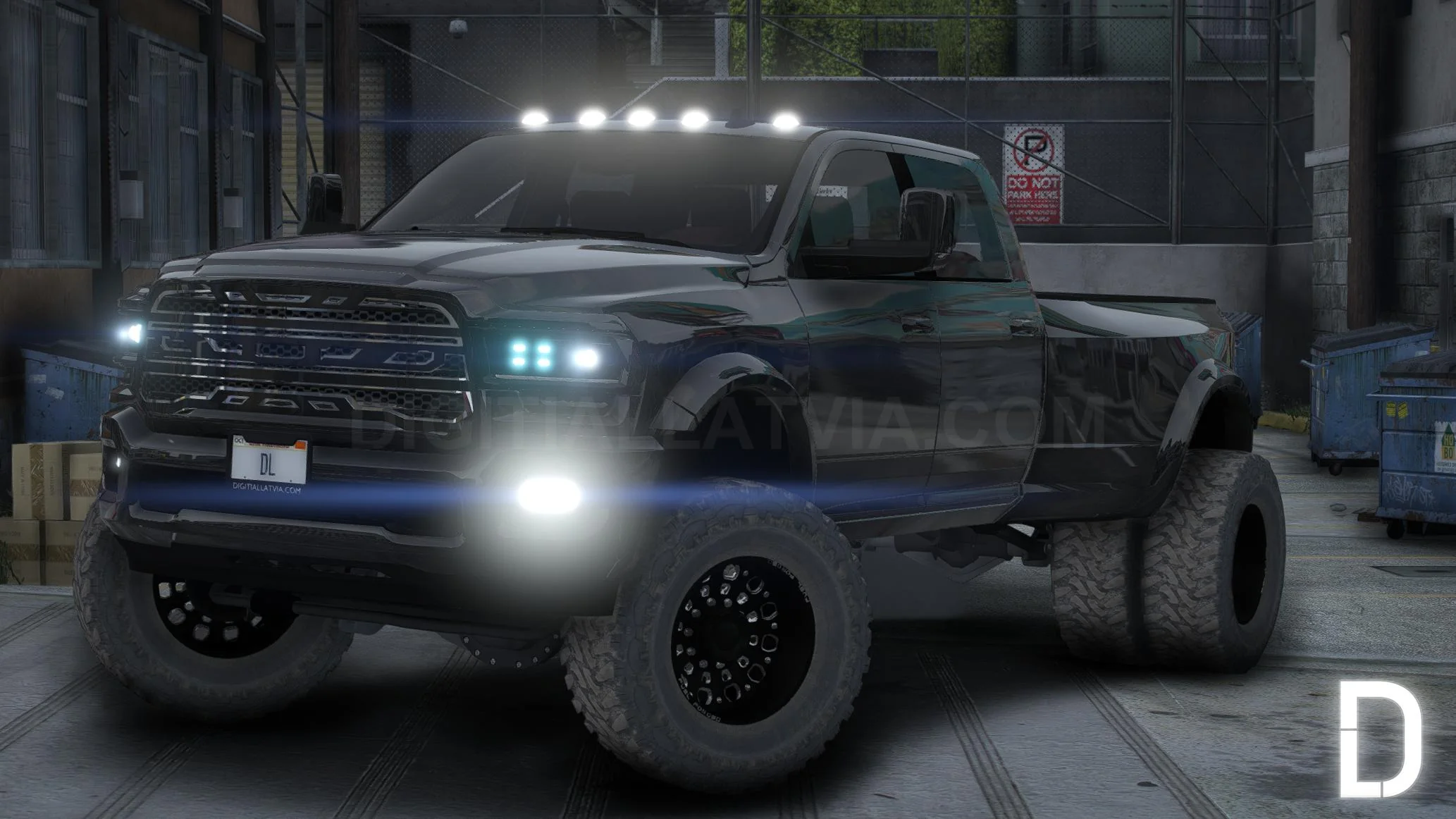 Dodge Ram 3500 HD Truck + Trailer | Debadged - Image 4