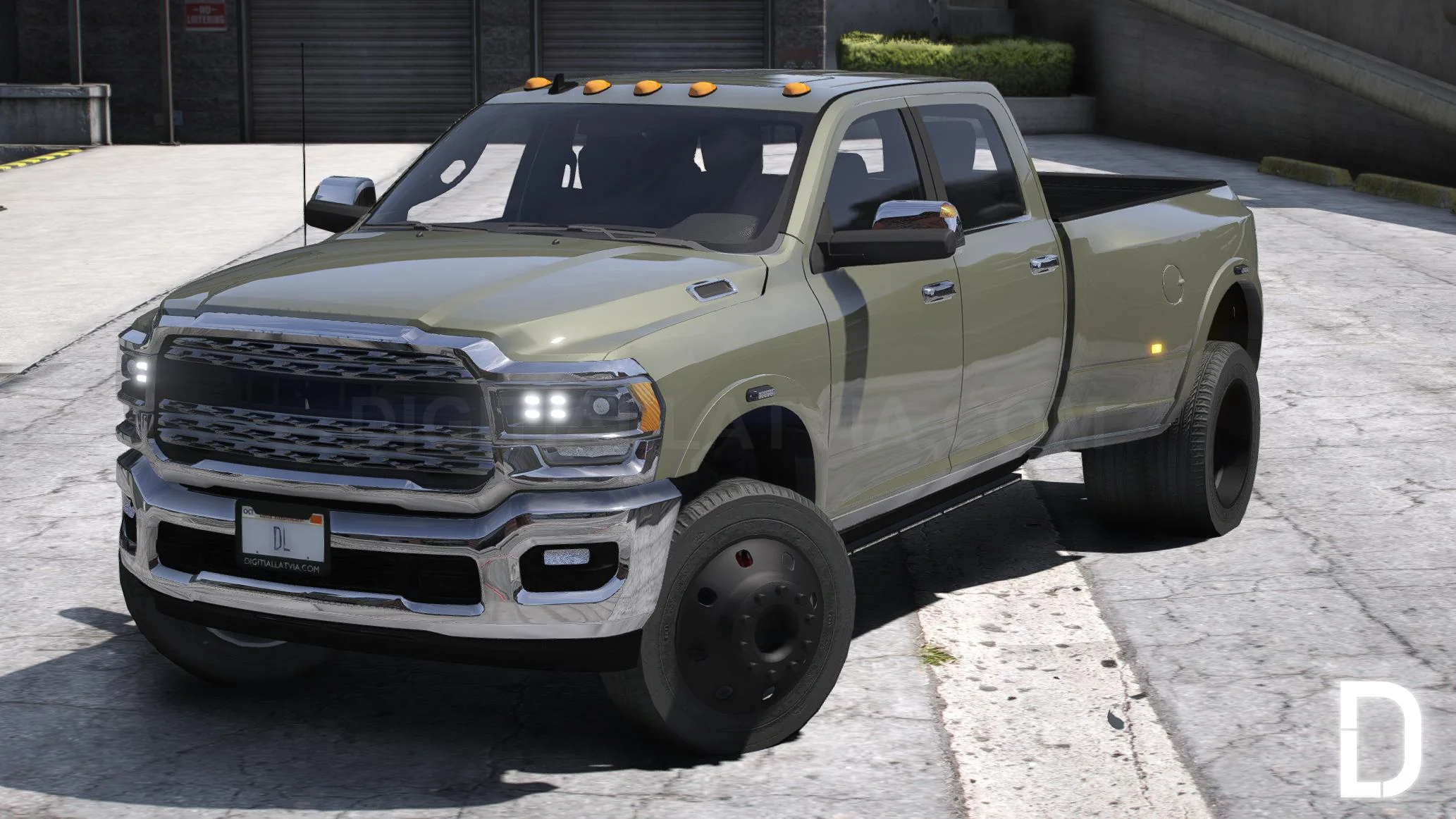 Dodge Ram 3500 Heavy Duty Police | Debadged | Template - Image 5