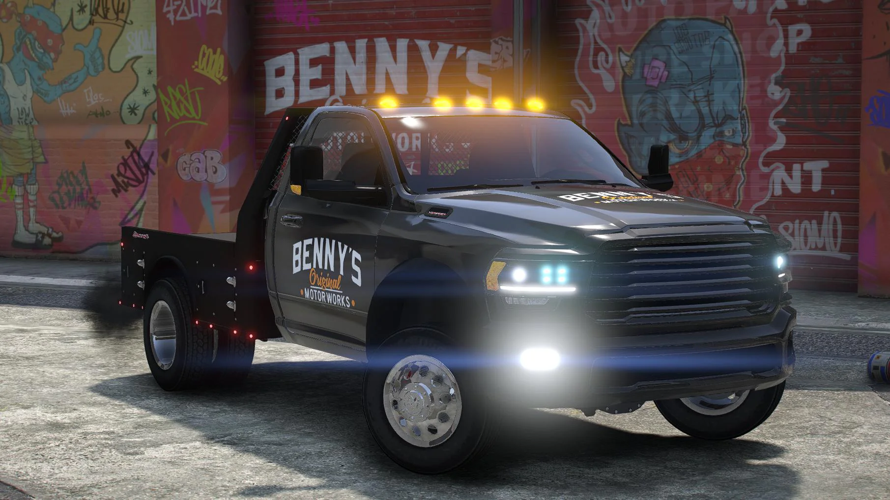 Dodge Ram 5500 Heavy-Duty Bennys | Debadged | Template