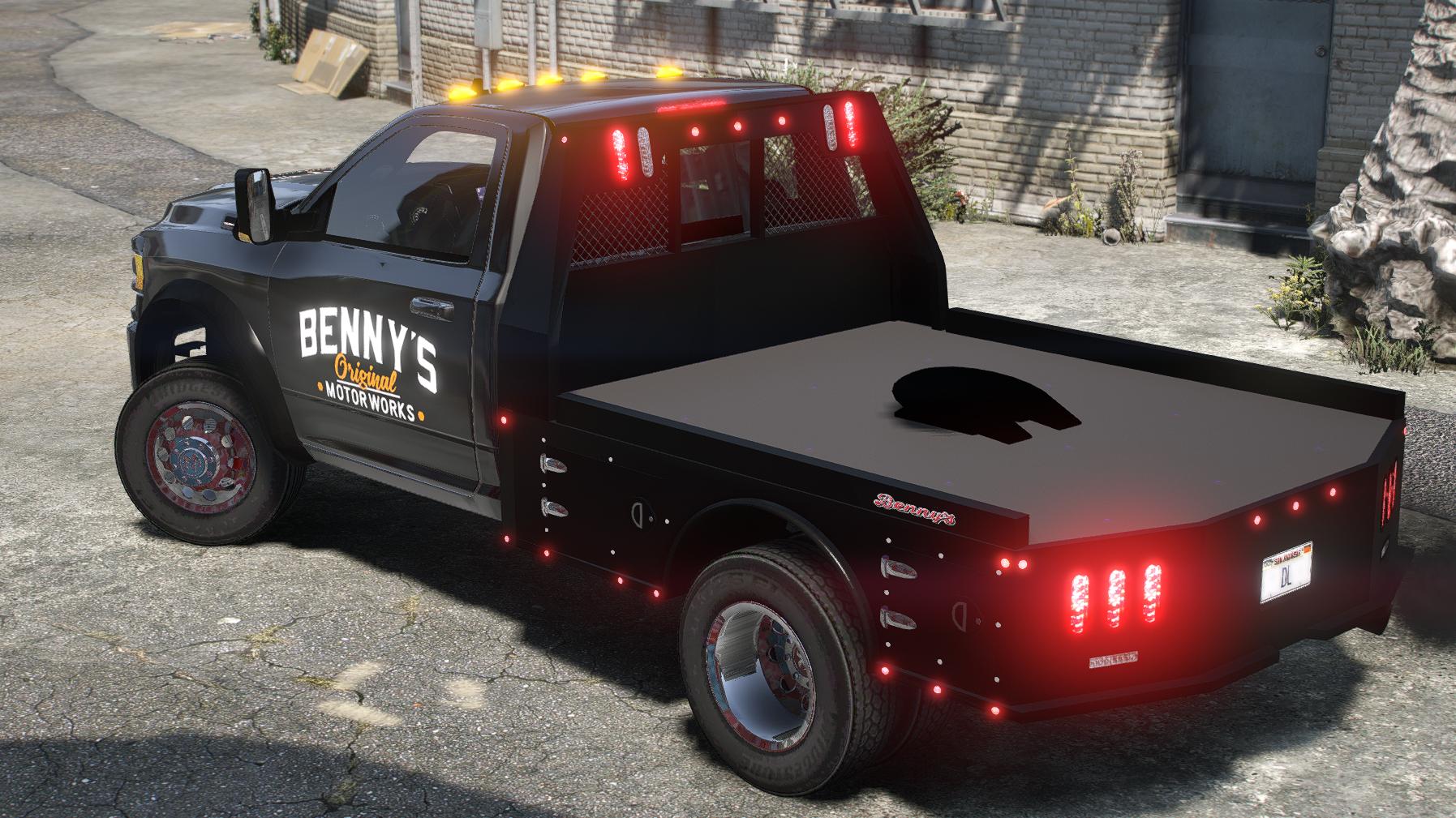 Dodge Ram 5500 Heavy-Duty Bennys | Debadged | Template - Image 2