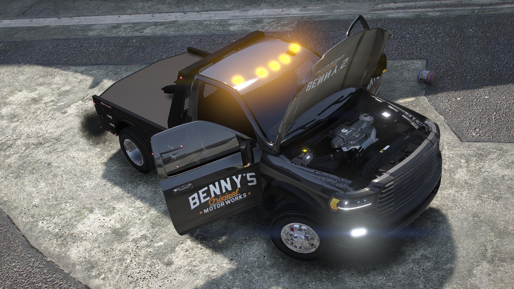 Dodge Ram 5500 Heavy-Duty Bennys | Debadged | Template - Image 3