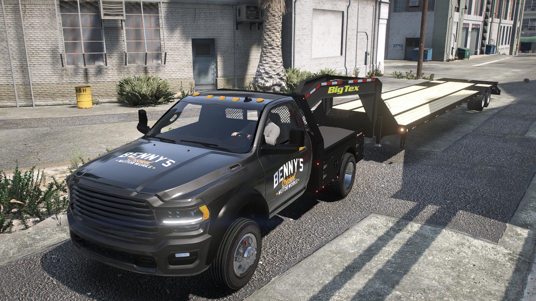 Dodge Ram 5500 Heavy-Duty Bennys | Debadged | Template - Image 7
