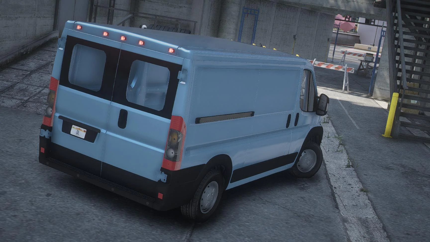 Dodge RAM ProMaster | Debadged | Template - Image 2