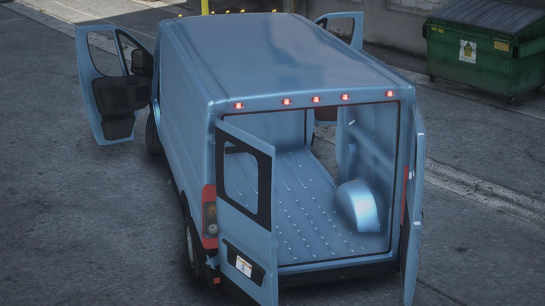 Dodge RAM ProMaster | Debadged | Template - Image 3
