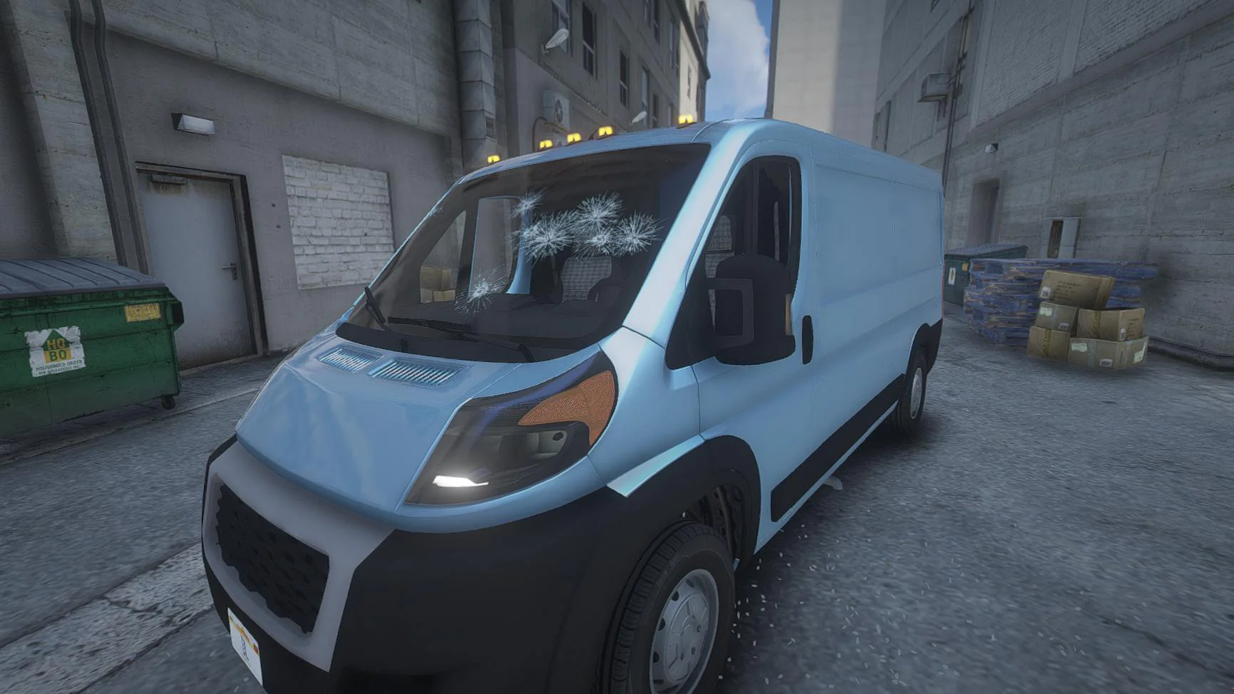 Dodge RAM ProMaster | Debadged | Template - Image 5