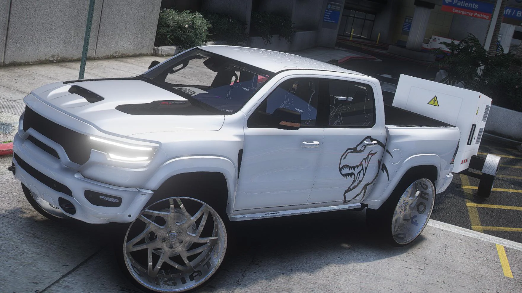 Dodge RAM TRX Donk | Debadged | Template - Image 2