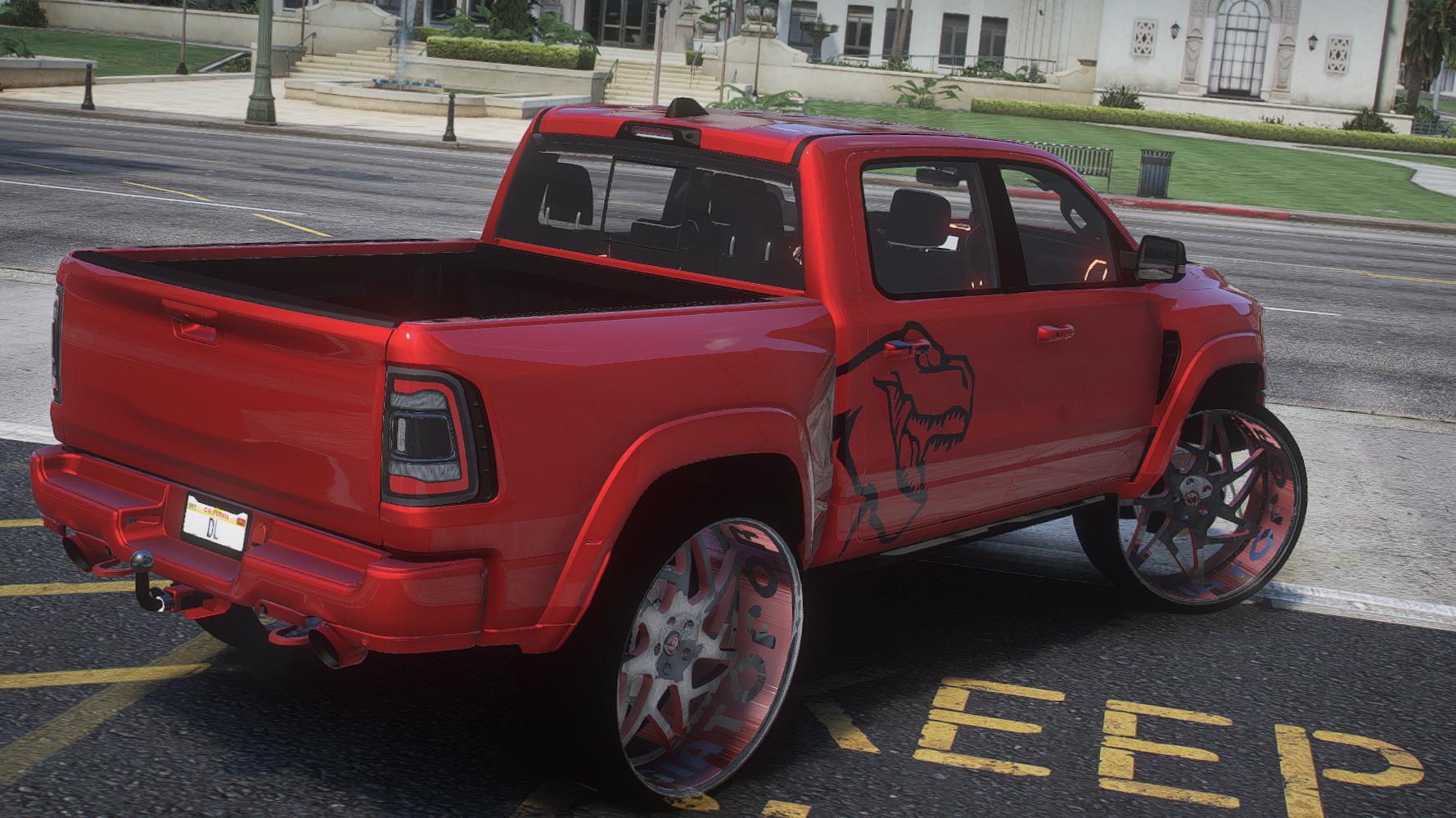 Dodge RAM TRX Donk | Debadged | Template - Image 3