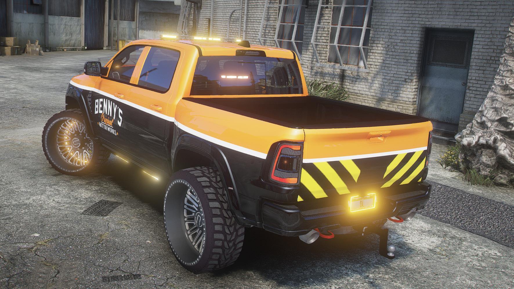 Dodge RAM TRX Lifted Bennys | Debadged | Template - Image 2