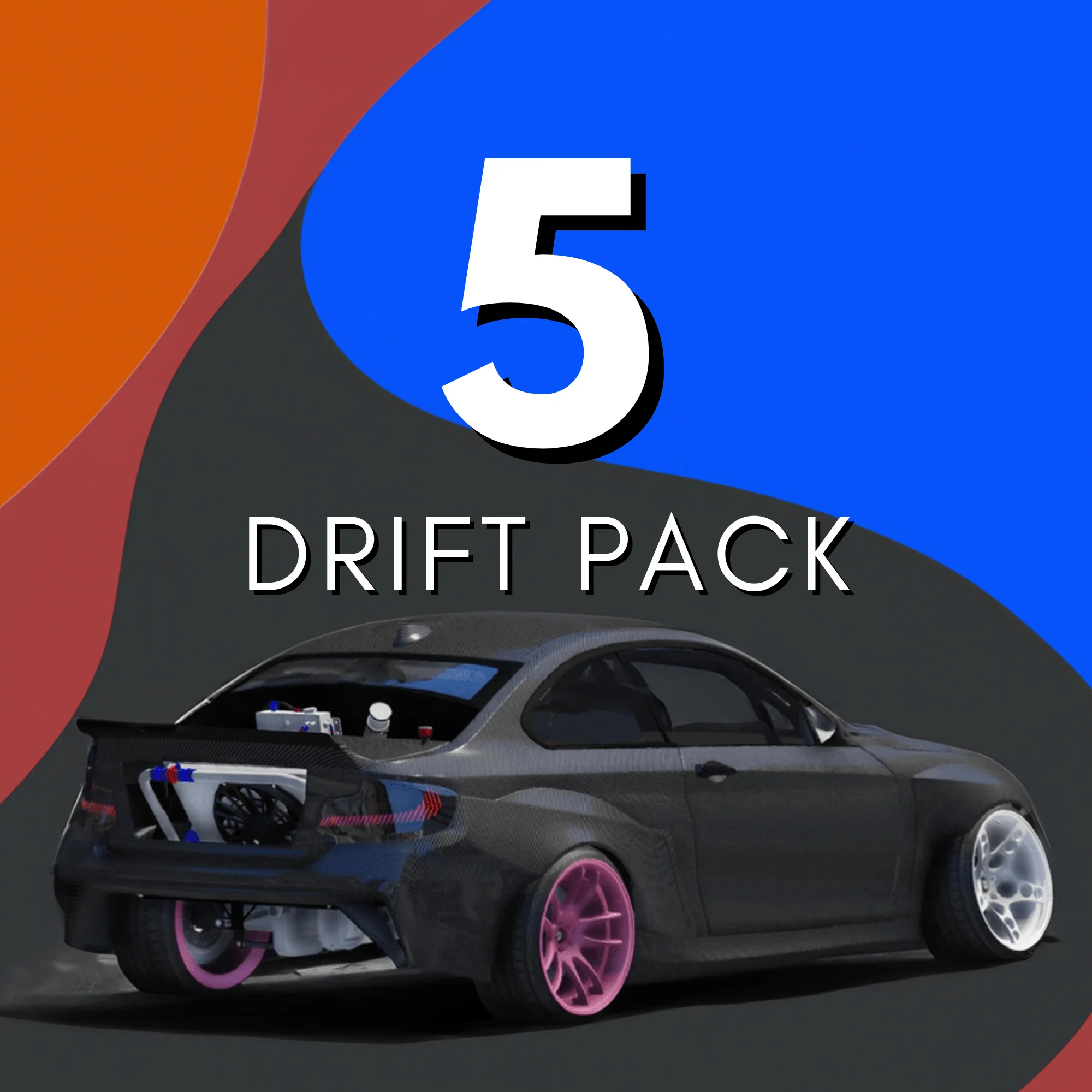 Drift Car Pack V3: 5 CARS