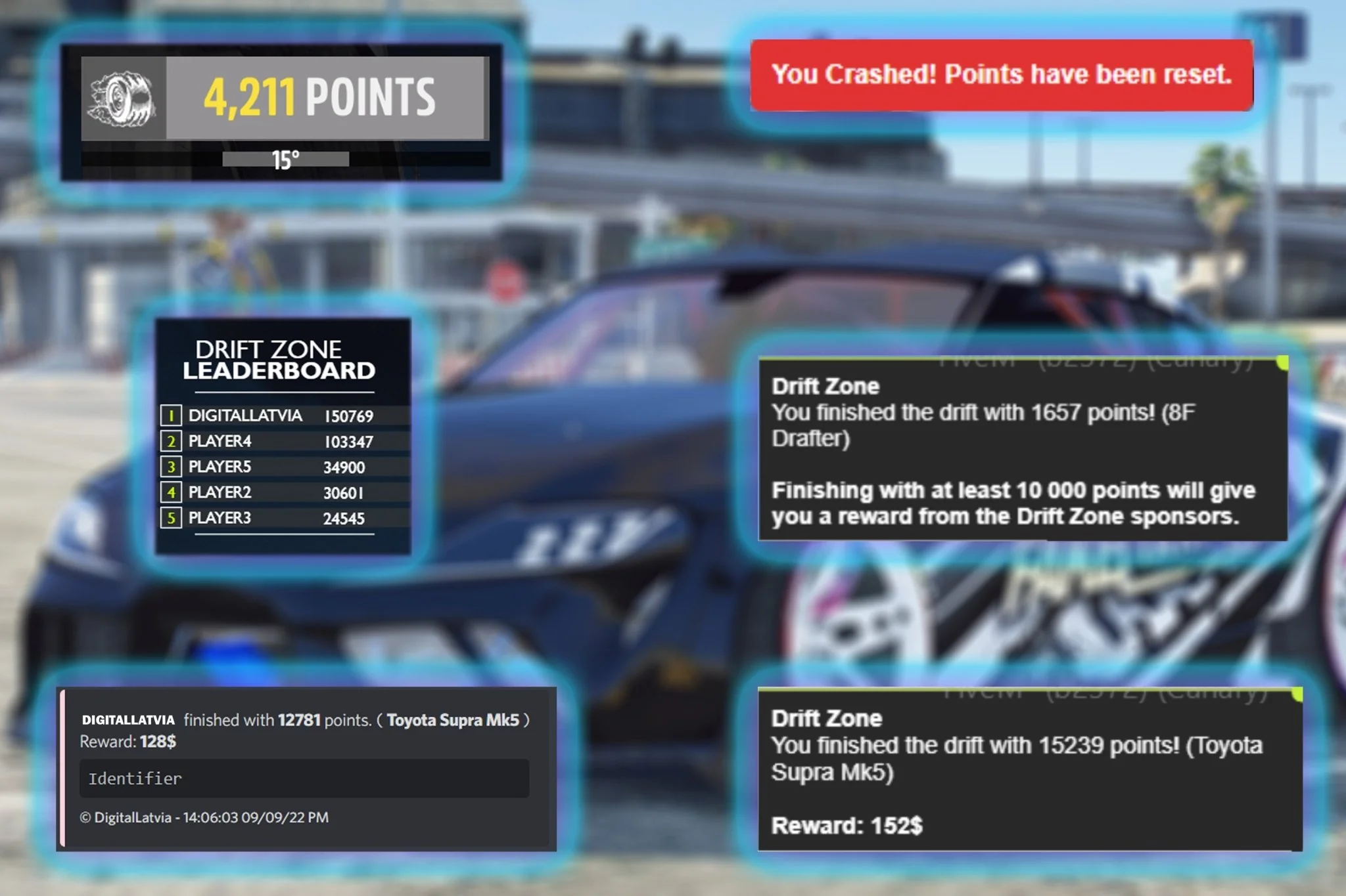 Drift Zone Script [ESX/QB] - Image 6