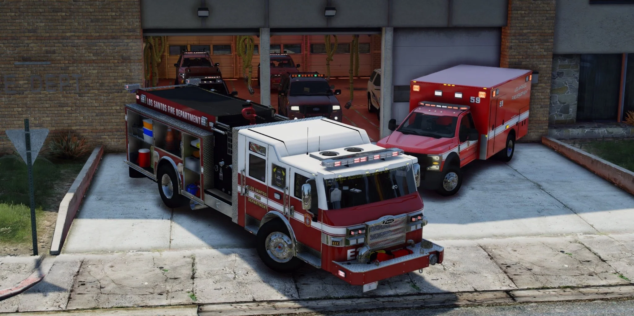 ELS EMS Fire and Rescue Pack | 7 Vehicles - Image 2