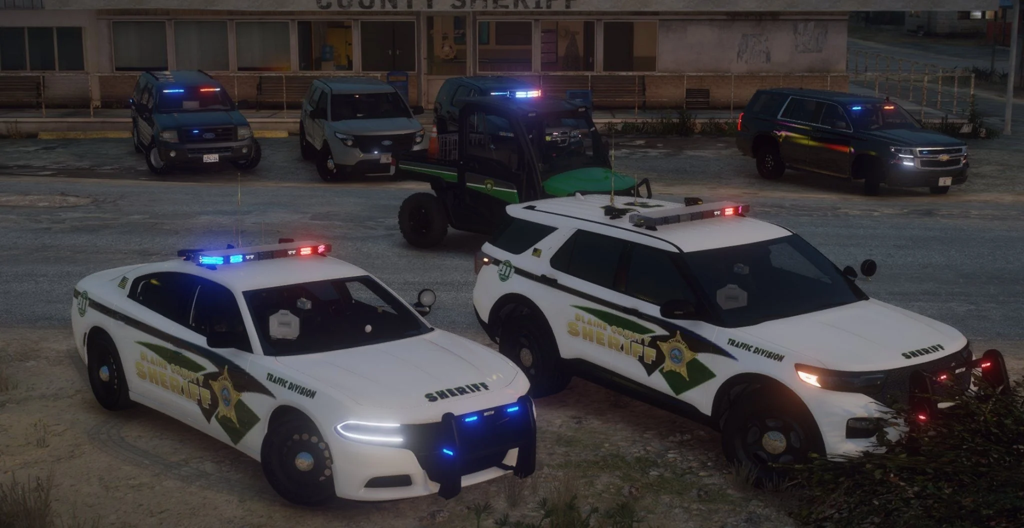 ELS Sheriff Police Car Pack | 15 Vehicles - Image 8