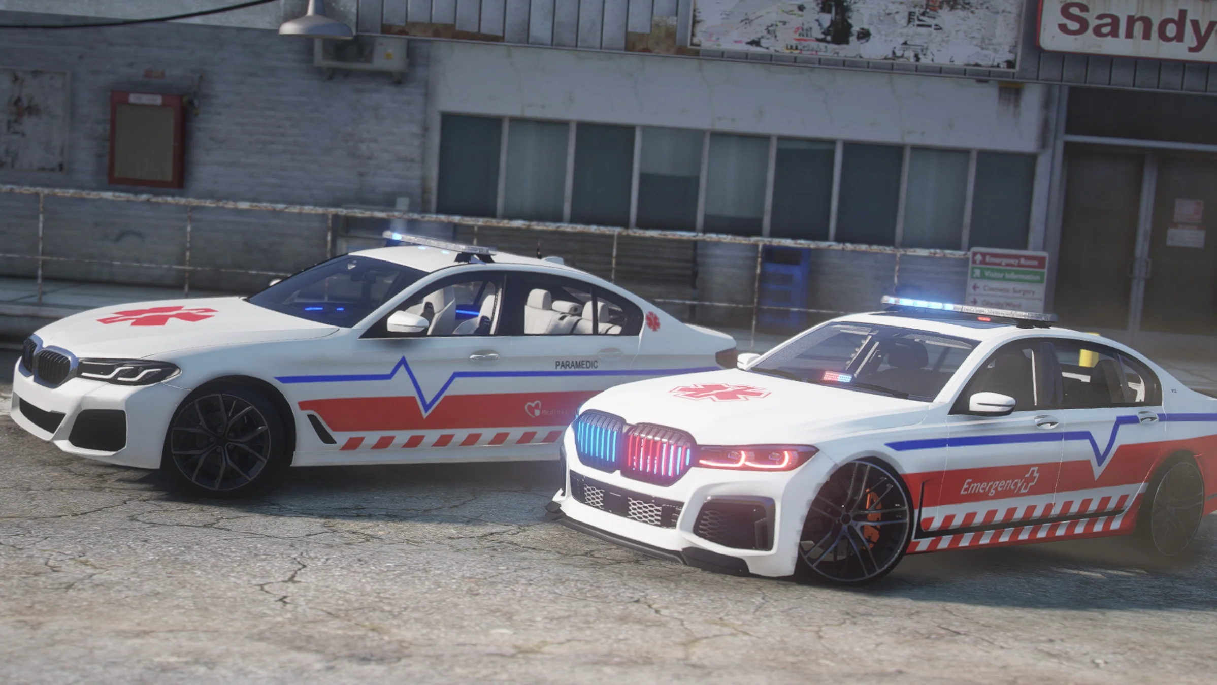 EMS Debadged Car Pack | 11 Vehicles | Templates - Image 4