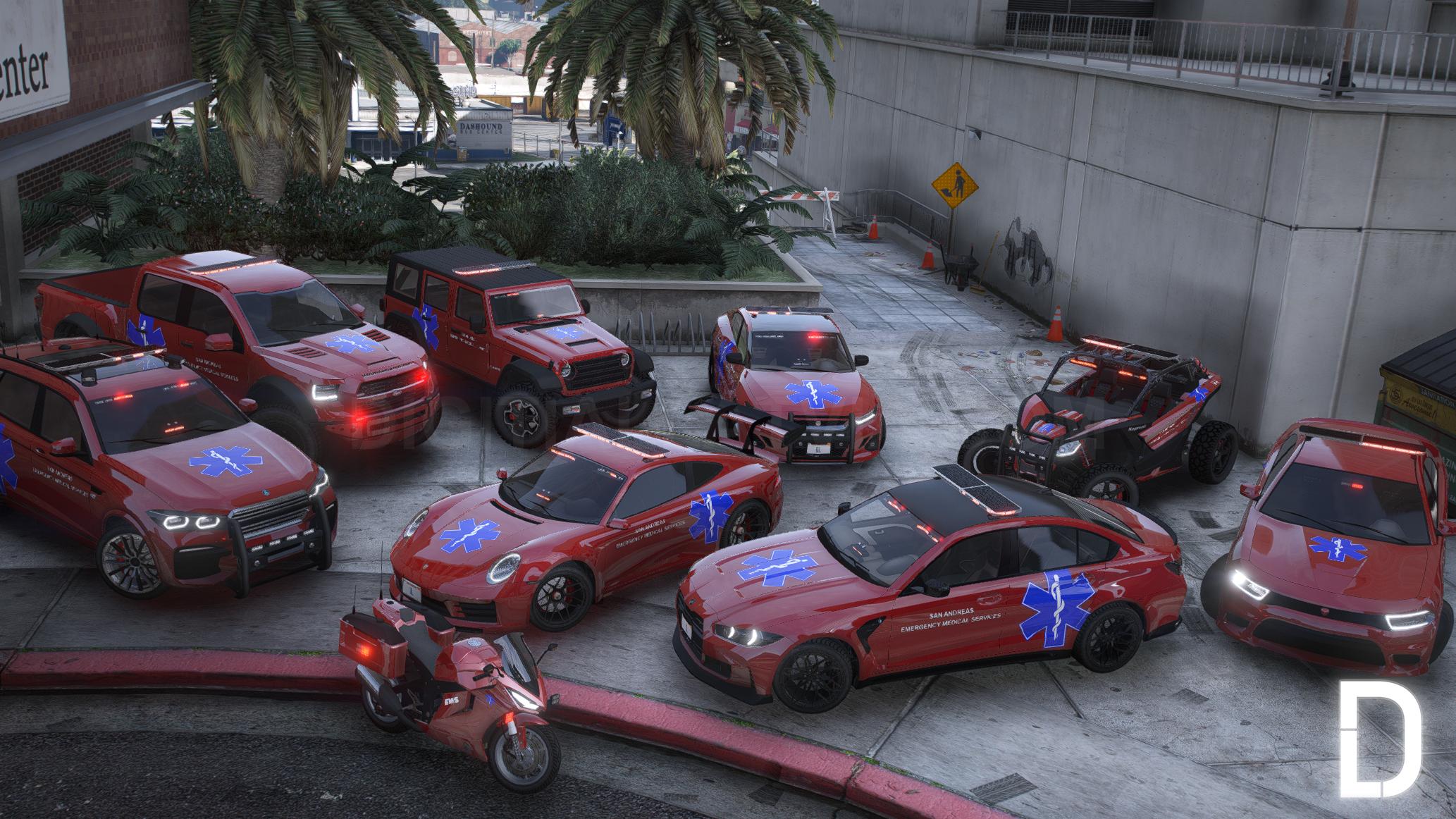EMS Vanilla Pack | 10 Vehicles | Templates - Image 2