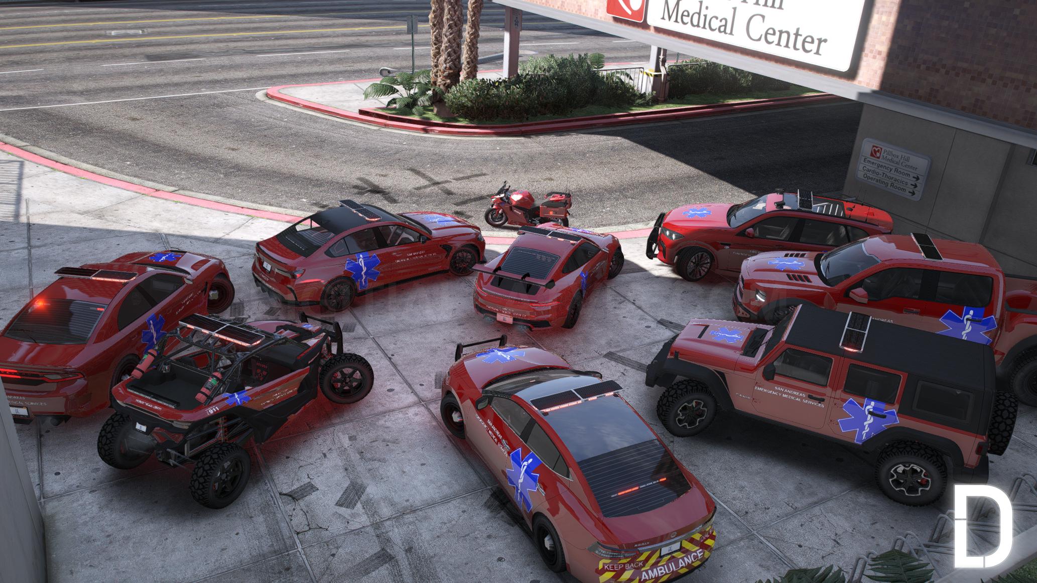 EMS Vanilla Pack | 10 Vehicles | Templates - Image 3