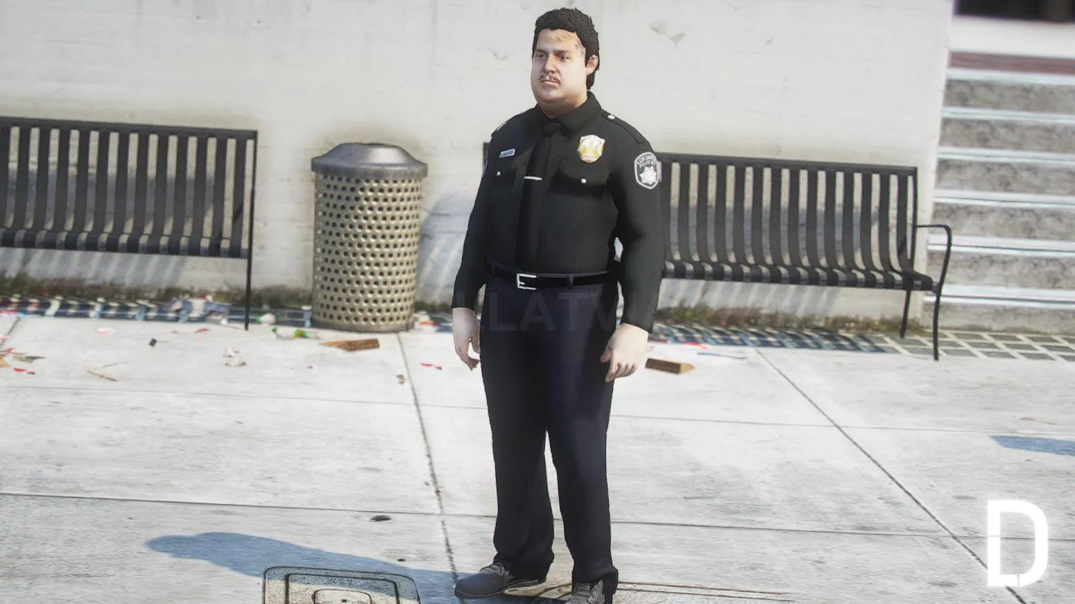 Fat Police Sheriff - Image 3