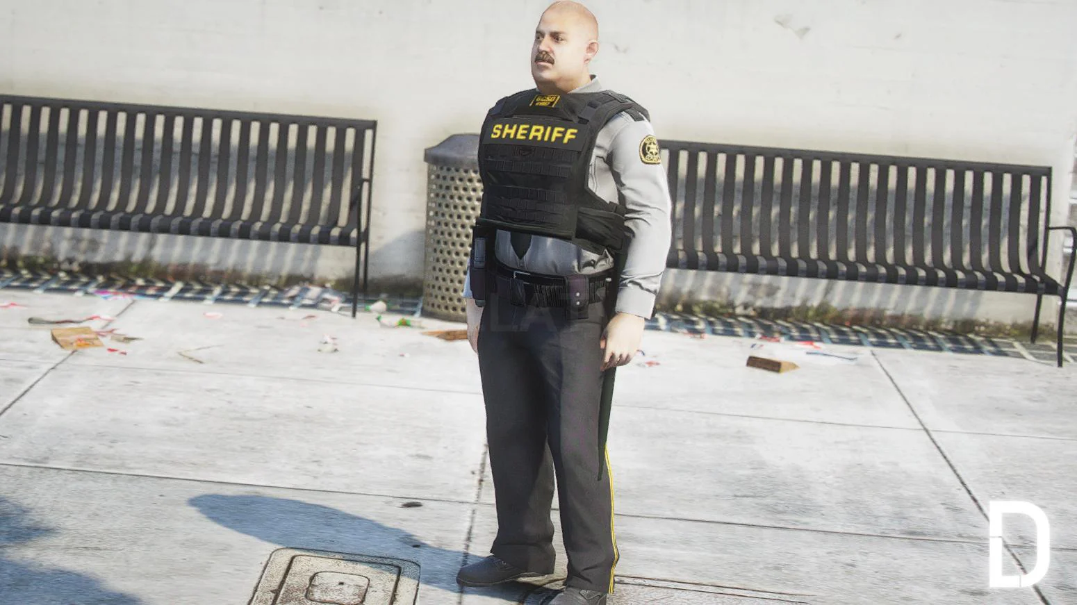Fat Police Sheriff - Image 4