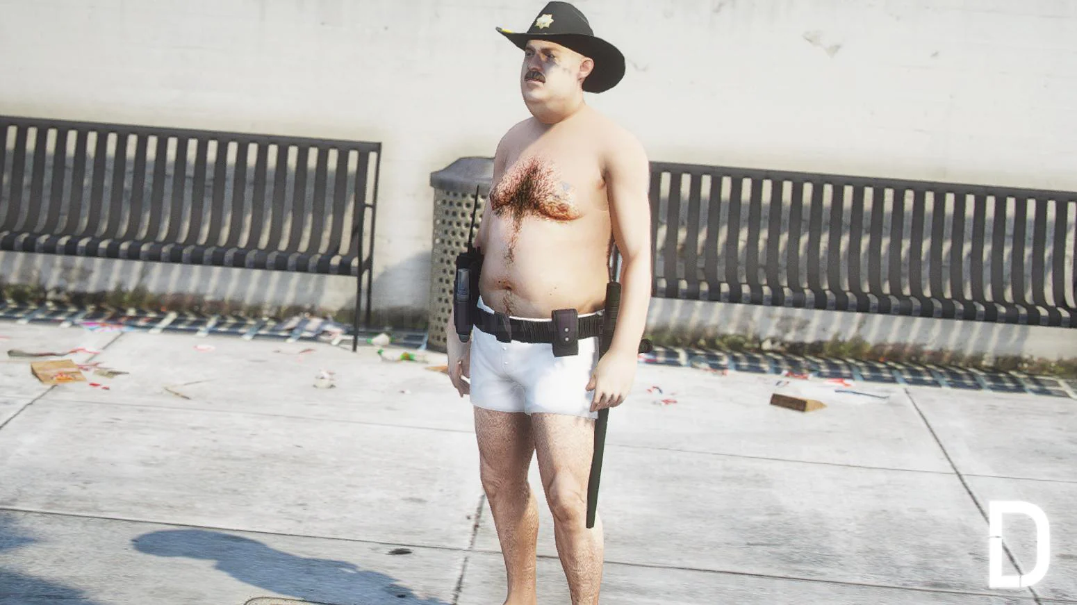 Fat Police Sheriff - Image 6