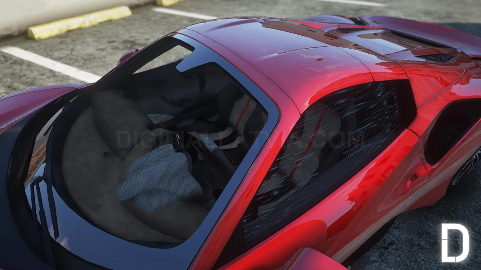 Ferrari 488 Pista Spider | Debadged | Template - Image 7