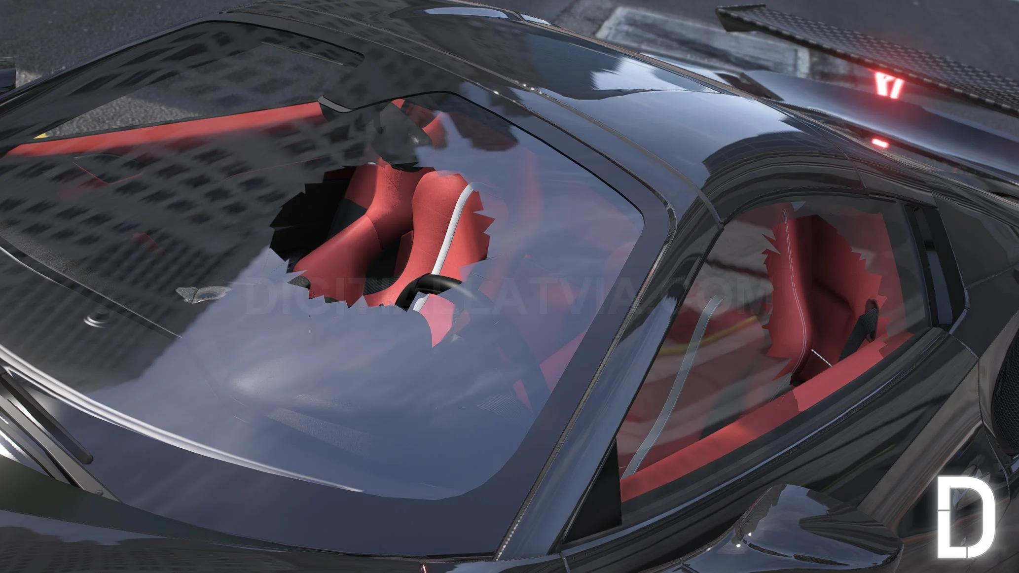 Ferrari 488 Spyder Widebody Animated | Debadged - Image 9