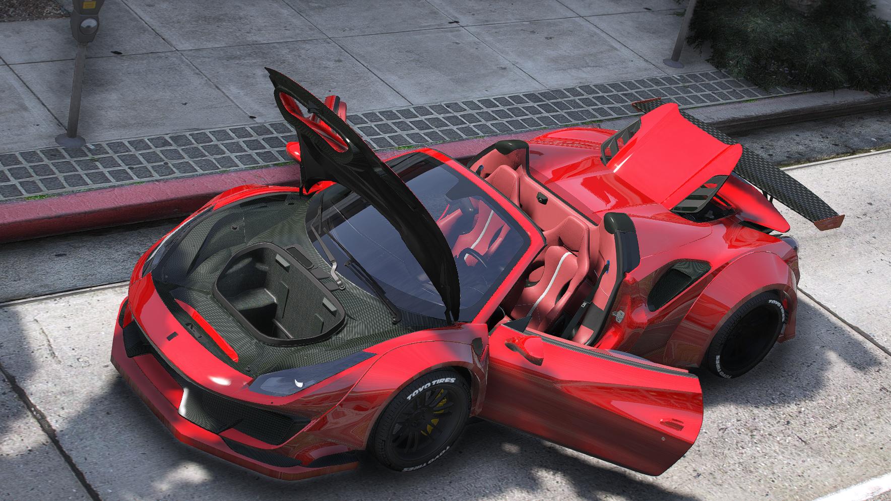Ferrari 488 Spyder Widebody | Debadged - Image 3