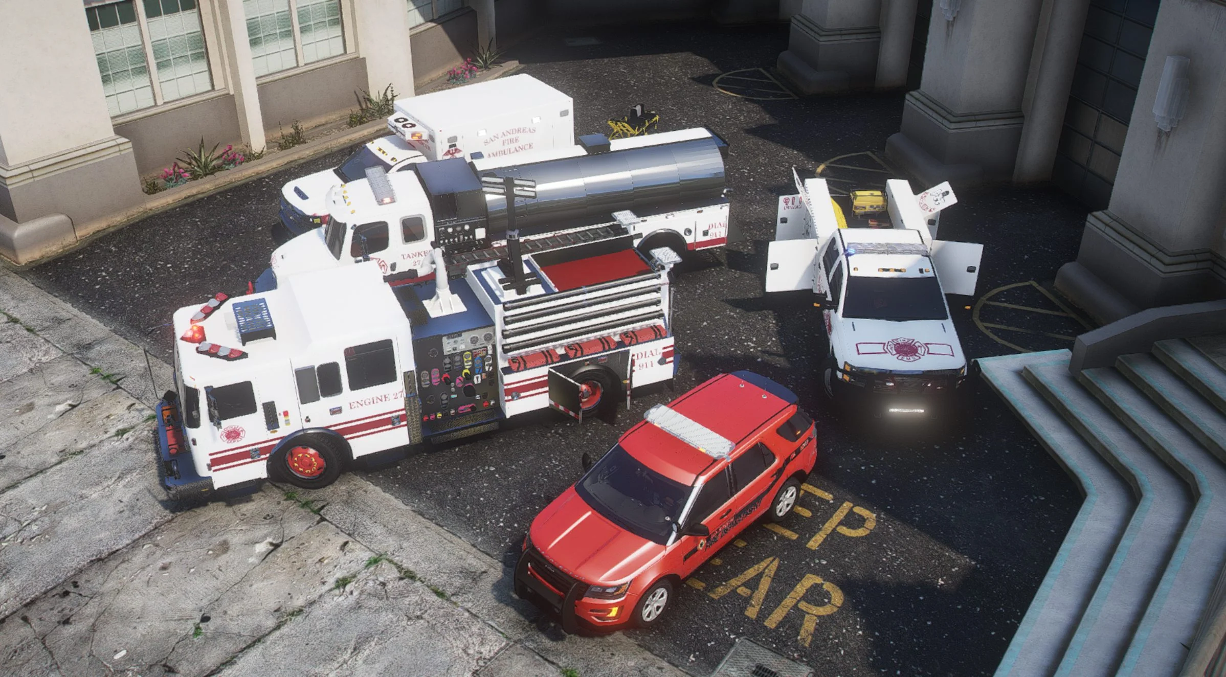 FIRE Debadged Car Pack | 5 Vehicles | Templates - Image 7