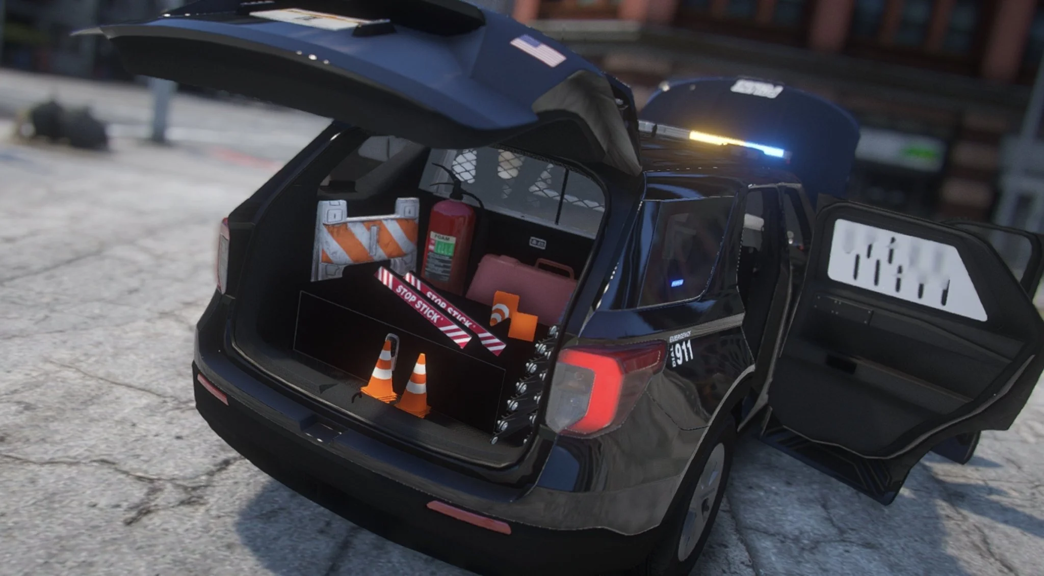 Ford Explorer 2020 LSPD | Debadged | Template - Image 4