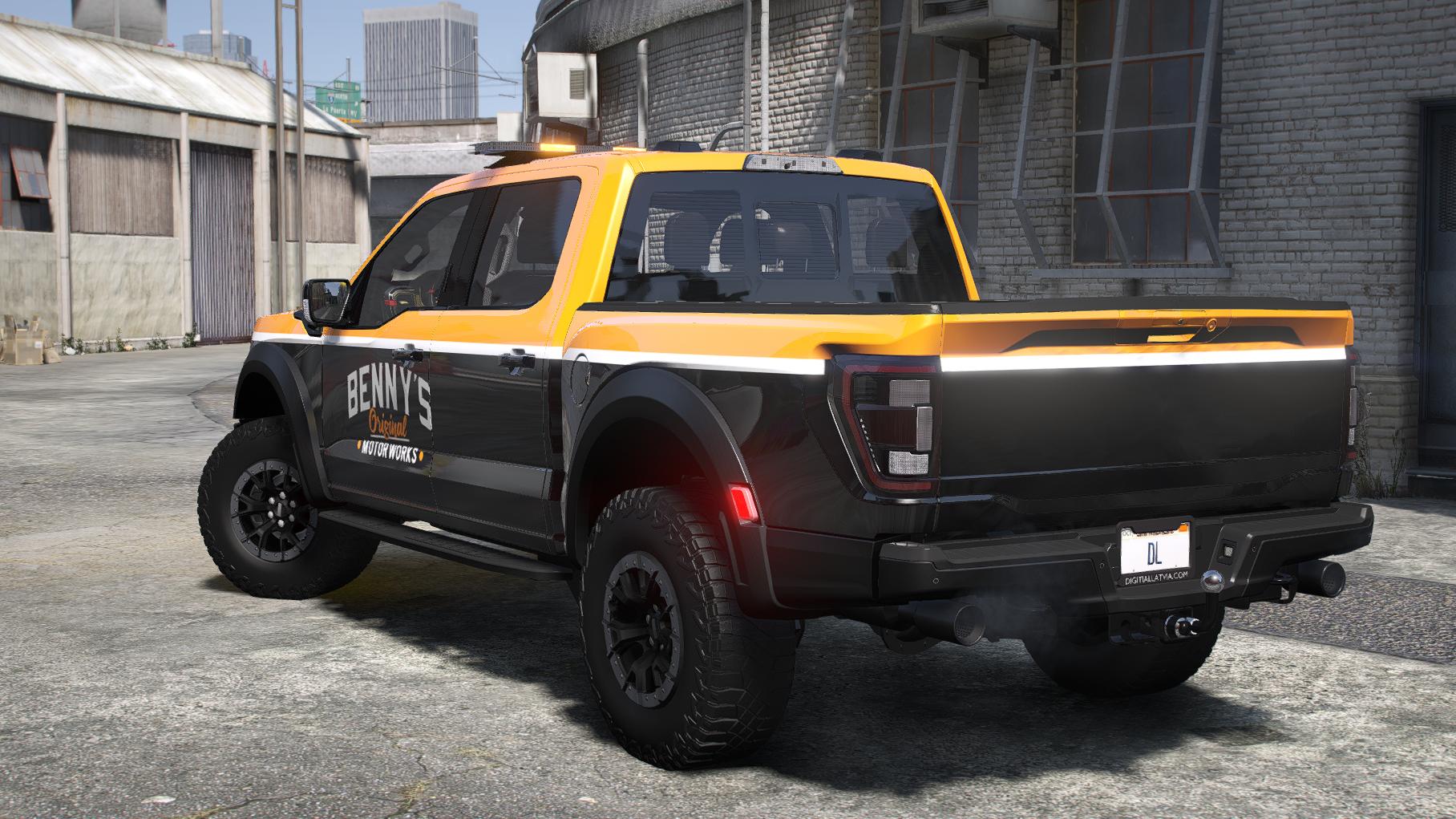 Ford F-150 Raptor R 2023 Bennys | Debadged | Template - Image 2